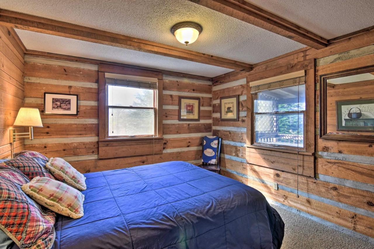 Willa Cozy Cabin With Hot Tub And Smoky Mountain Views! Bryson City Zewnętrze zdjęcie
