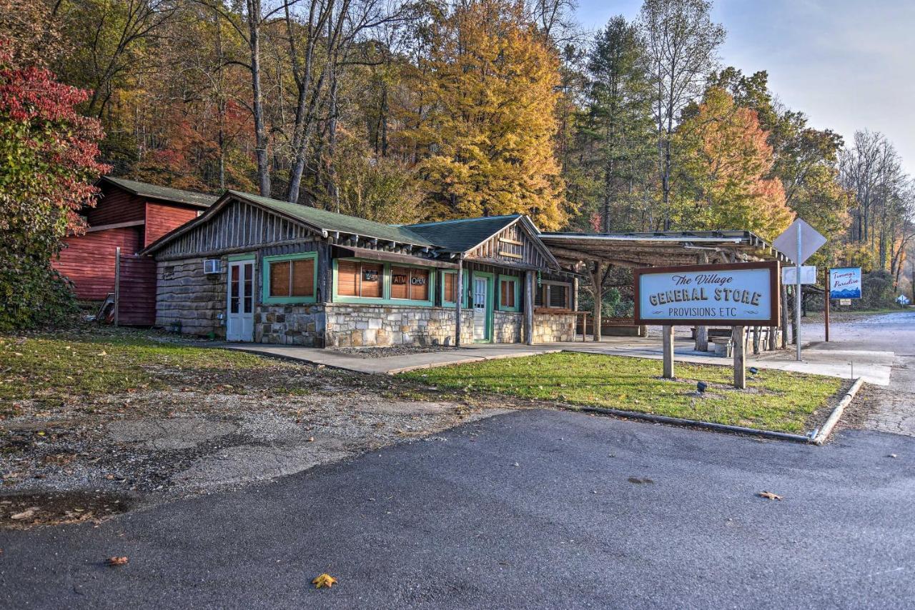 Willa Cozy Cabin With Hot Tub And Smoky Mountain Views! Bryson City Zewnętrze zdjęcie